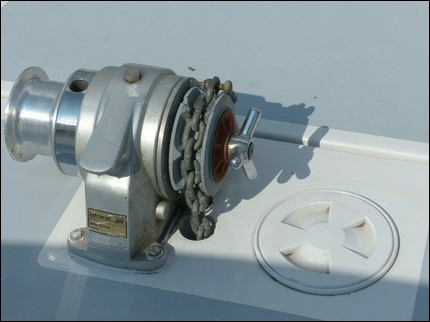 hand-ankerlier / hand anchorwinch