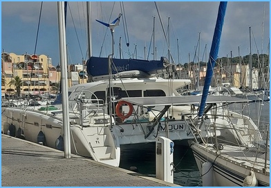 Beautiful Nautitech 47 Catamaran for sale in South France