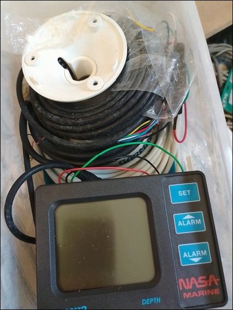 Overboard echosounder