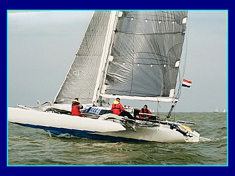 Farrier F-35C trimaran in the Netherlands