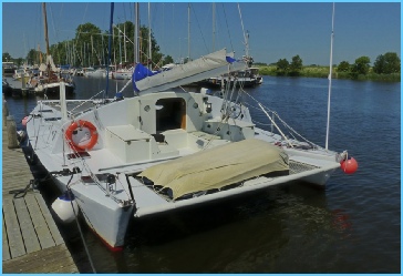 Modified Wharram Narai for sale in the Netherlands in exzcellent condition